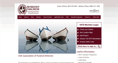 Desktop Screenshot of iafd.ie